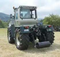 =MB Trac 900 turbo unterwegs auf den Austellungsgelände bei der Oldtimerausstellung in Uttrichshausen, 07-2019