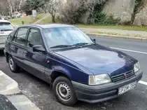 Daewoo Racer in ganz schönem Zustand, fotografiert in Januar, 2020.