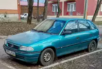 Diesen Opel Astra F habe ich in Januar, 2020 fotografiert.