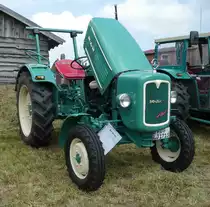 =MAN, Bj. 1961, 35 PS, steht bei der Oldtimerausstellung in Uttrichshausen, 07-2019