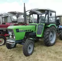 =Deutz D 4007 steht bei der Oldtimerausstellung in Uttrichshausen, 07-2019
