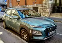 Hyundai Kona, gesehen in Januar, 2020.