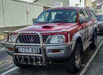 Mitsubishi L200, dritte Generation, gesehen in Januar, 2020.