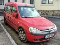 Opel Combo auf dem Basis des Opel Corsa C, gesehen in Januar, 2020.