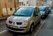 Renault Modus, gesehen in Januar, 2020.