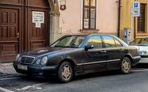 Mercedes-Benz E-Klasse W210, gesehen in Januar, 2020.