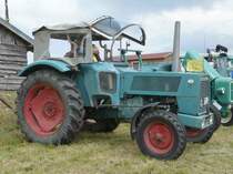 =Hanomag Brillant 601 steht bei der Oldtimerausstellung in Uttrichshausen, 07-2019