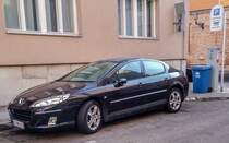 Peugeot 407, fotografiert in Januar, 2020.