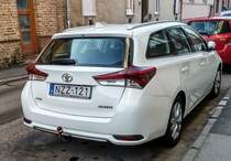 Toyota Auris Mk2 Touring, fotografiert in Januar, 2020.