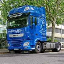 Sattelzugmaschine DAF XF 530, Berlin im Juni 2020.