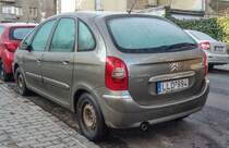 Citroen Xsara Picasso, fotografiert in Januar, 2020.