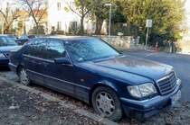 Mercedes-Benz S-Klasse, fotografiert in Januar, 2020.