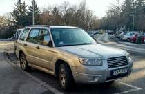 Subaru Forester, fotografiert in Januar, 2020.