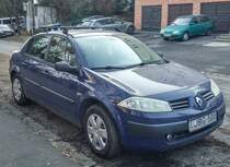 Renault Mégane Mk2 Sedan, gesehen in Januar, 2020.