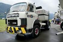 Saurer von Daepp Beton am 25.6.18 beim Trucker Festival Interlaken.
