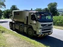 Volvo FM von Daepp Beton am 30.6.20 bei Kiesen.