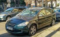 Kia Ceed in Hike Green. Foto: Januar, 2020.