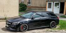 Mercedes-Benz CLA AMG Shooting Brake mit 381 Ps. Foto: Mai, 2020.