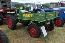 =Fendt 225 GT, Bj. 1962, 25 PS, steht bei der Oldtimerausstellung in Uttrichshausen im Juli 2019