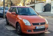 Suzuki Swift Mk3 fotografiert in Januar, 2020.