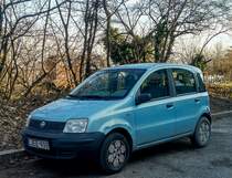 Fiat Panda Mk2, fotografiert in Januar, 2020.