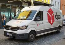 =VW Crafter von DPD auf Zustelltour in Hünfeld im Juni 2020 