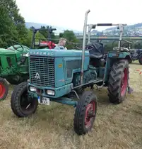 =Hanomag Perfekt 400, steht bei der Oldtimerausstellung in Uttrichshausen im Juli 2019