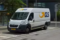 Citro�n Jumper vom GLS, beim Ausliefern von Paketen gesehen am 07.07.2020