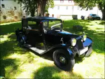 Tatra 11 Baujahre 1923. 12 HP, 70km/st. Schloss Police am 27. 6. 2020