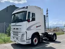 Eine Volvo Zugamschine von Krummen Kerzers am 10.7.20 in Kerzers.