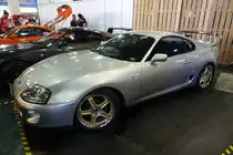 Der legendäre Toyota Supra A8 auf der Auto Motor und Tuning Show Budapest in März 2019.