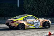 Driftwagen Nissan 350Z. Foto: März, 2019 Auto Motor und Tuning Show Budapest.