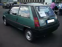 Heckansicht eines Renault R5 Sondermodell  Campus . Franzosentreffen an Mo´s Bikertreff in Krefeld am 11.07.2020.