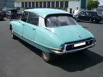 Heckansicht eines Citroen DS23 Pallas. Franzosentreffen an Mo´s Bikertreff in Krefeld am 11.07.2020.