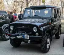 UAZ 469. Foto: Automobil und Tuning Show, März 2019 in Budapest.
