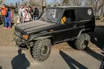 Toyota LandCruiser aus den 80ern. Foto: Automobil und Tuning Show, März 2019 in Budapest.