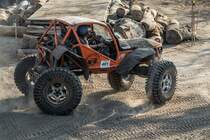 Mir unbekannter Geländewagen für  extrem offroaden . Foto: Automobil und Tuning Show, März 2019 in Budapest.