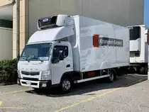 Mitsubishi Fuso von Krummen Kerzers am 13.7.20 in Kerzers.
