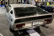 Rückansicht: Lamborghini Espada. Foto: Oldtimersektion der Automobil und Tuning Show in Budapest, 2019