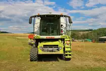 Norbert Mäser Claas Lexion 760 am 18.07.20 bei Nidda