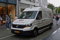 VW Crafter II, in den Straen von Maastricht aufgenommen. 17.07.2020