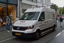 VW Crafter II, in den Stra�en von Maastricht aufgenommen. 17.07.2020