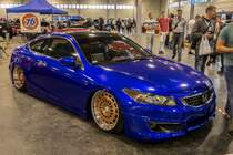 Honda Accord Coupé ausgestellt auf der Auto Motor und Tuning Show 2019 (März) in Budapest.
