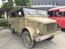 =Büssing 0,75 t - Lizenz Borgward, ausgestellt bei der Gedenkveranstaltung  30 Jahre Mauerfall  im August 2019 in Fulda.