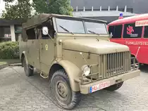 =Büssing 0,75 t - Lizenz Borgward, ausgestellt bei der Gedenkveranstaltung  30 Jahre Mauerfall  im August 2019 in Fulda.