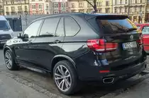 Rückansicht: BMW X5, gesehen in Januar, 2020