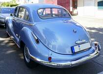 BMW 501, Heckansicht der Oberklasselimousine, Juli 2020