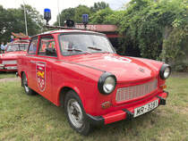 =Feuerwehrtrabant, ausgestellt bei der Gedenkveranstaltung  30 Jahre Mauerfall  im August 2019 in Fulda.