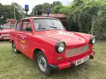 =Feuerwehrtrabant, ausgestellt bei der Gedenkveranstaltung  30 Jahre Mauerfall  im August 2019 in Fulda.