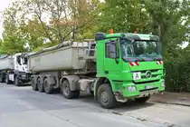 Mercedes Benz Actros am 25.07.20 in Frankfurt Osthafen 